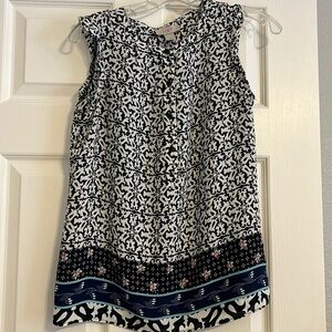 LOFT Sleeveless Blouse XS - Excellent Condition